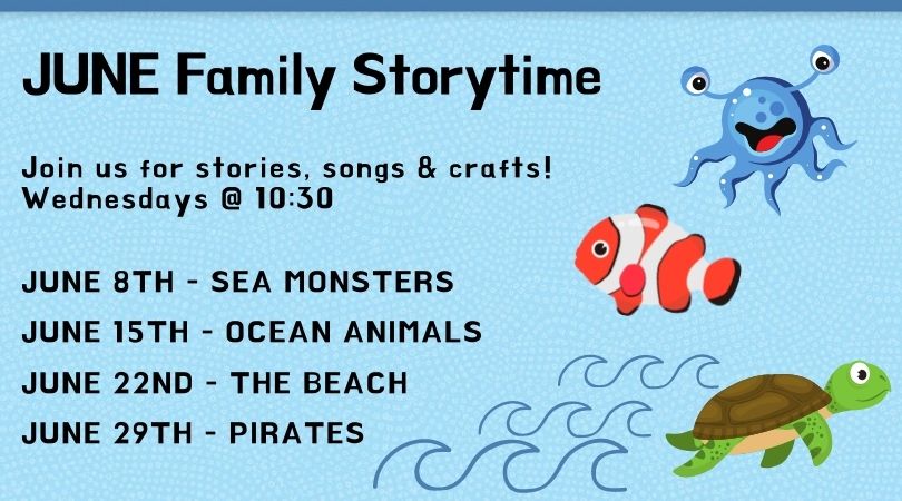 June Family Storytime | Clinton Public Library