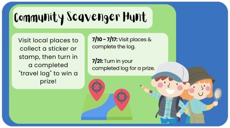 Community Scavenger Hunt | Clinton Public Library