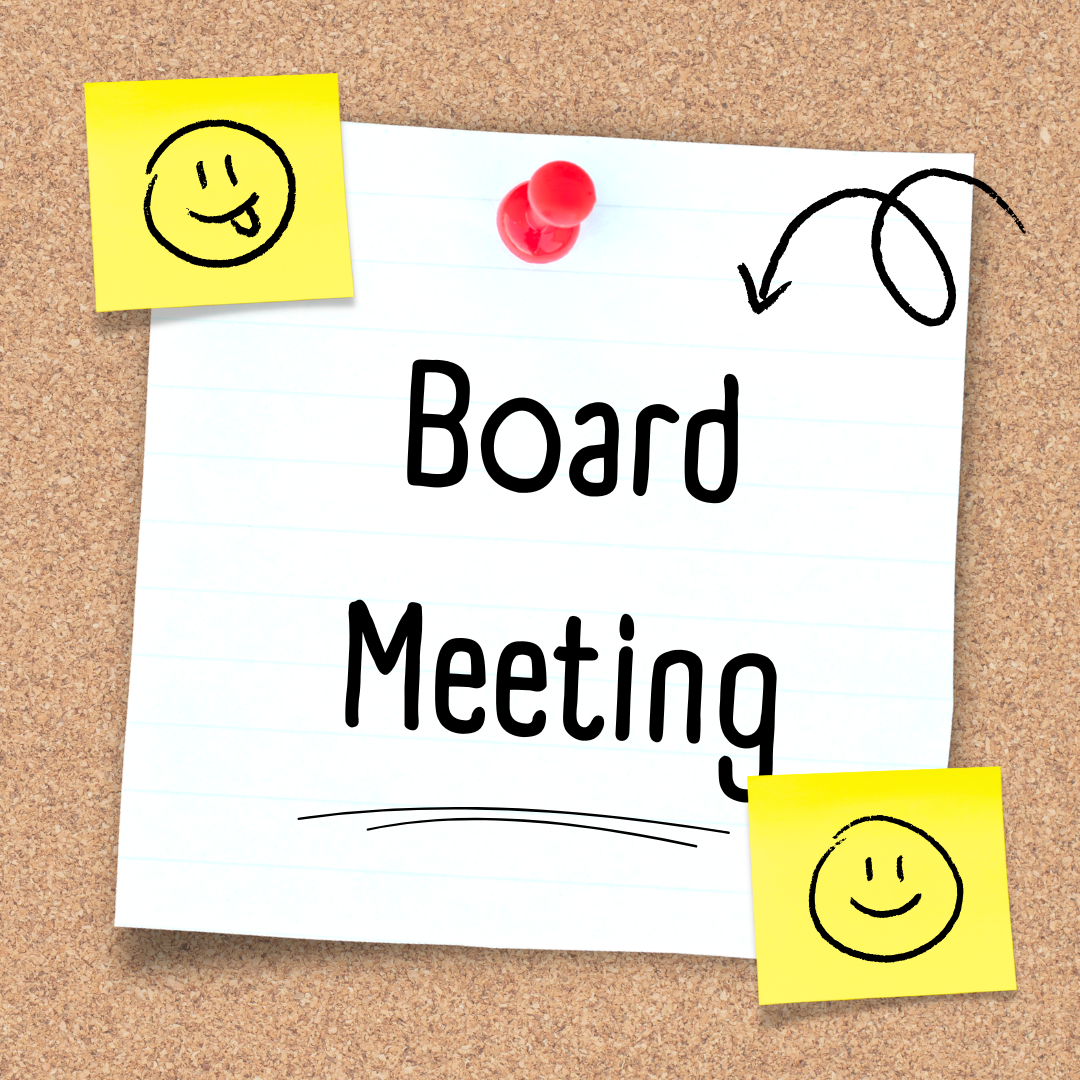 Board Meeting Agenda