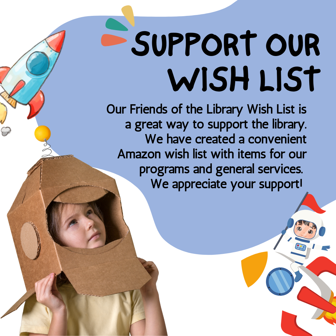 Friends of the Library Wish List
