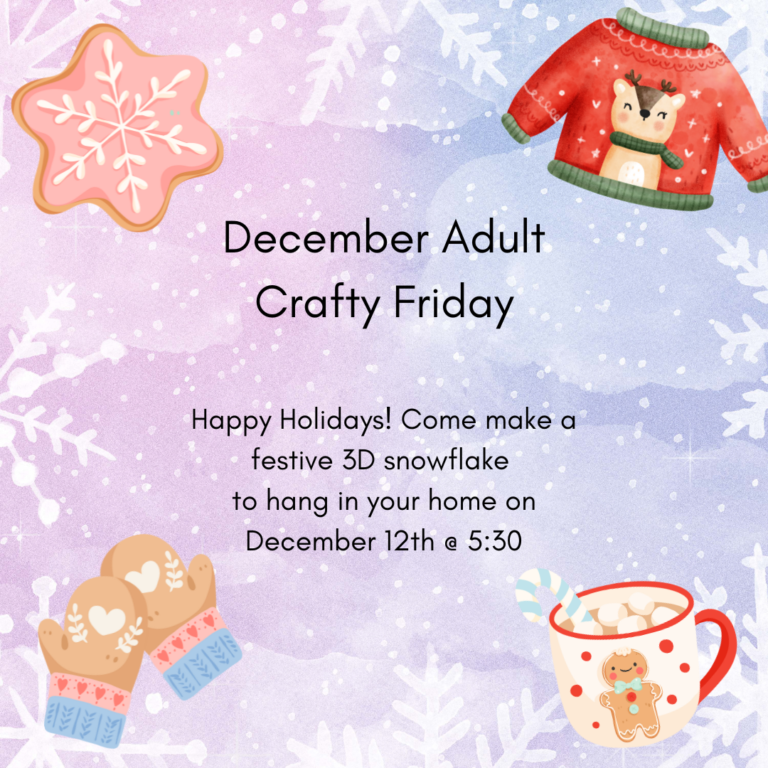 December Crafty Friday