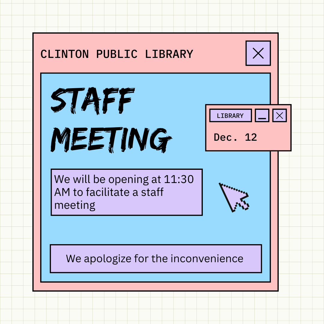 Late Opening for Staff Meeting