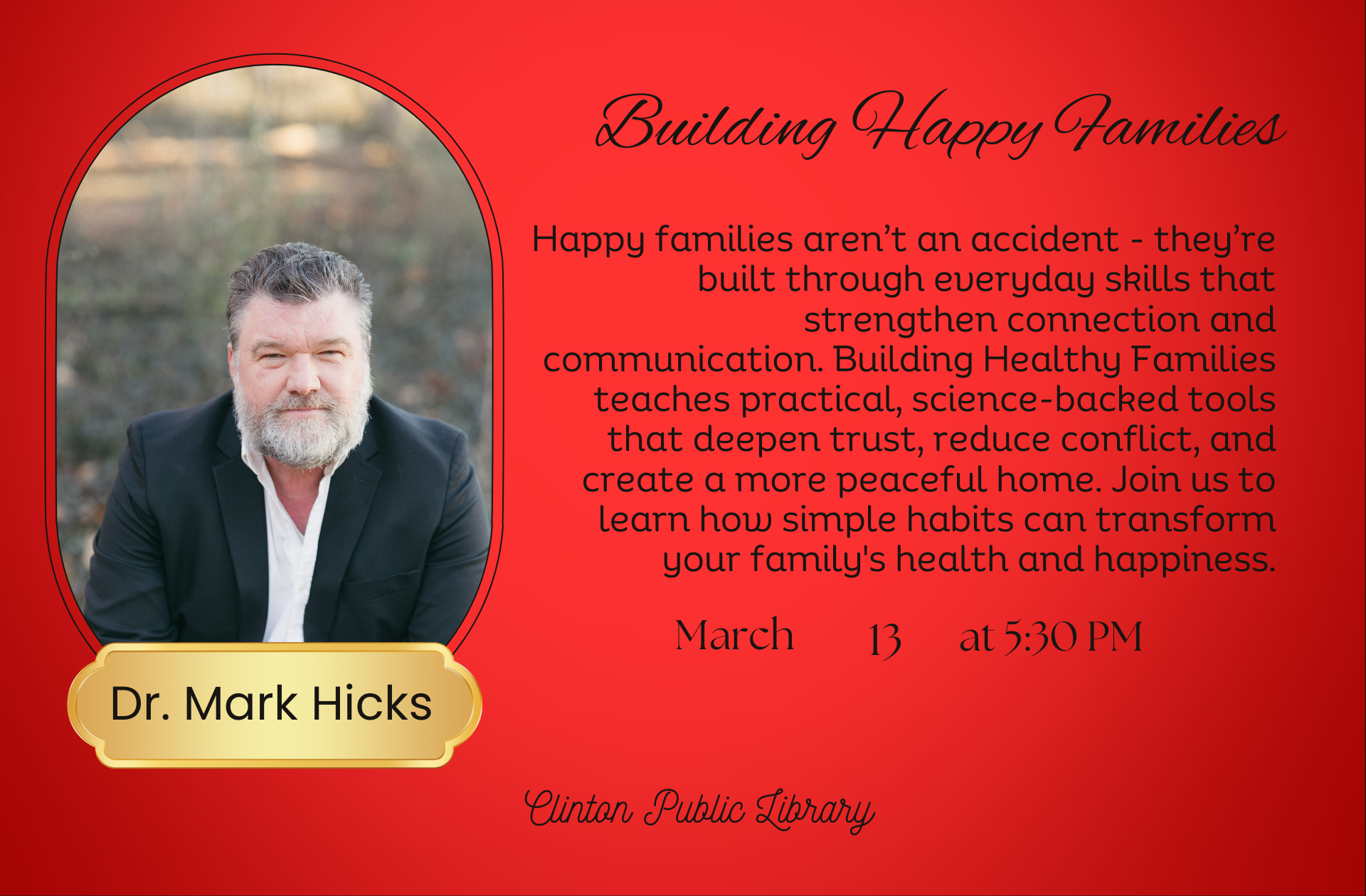 Special Author Event