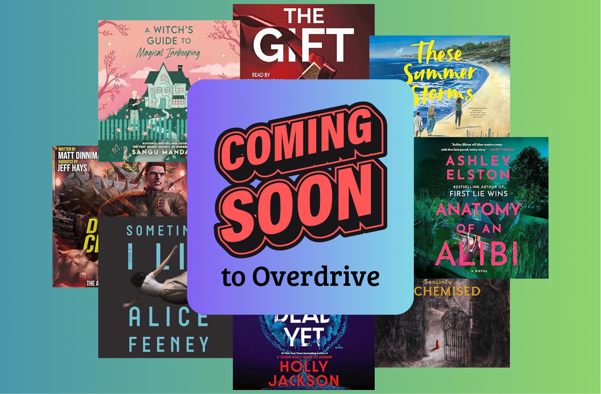 New Audiobooks and eBooks coming to OverDrive (Libby)