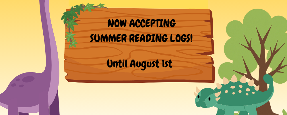 Visit the library to turn in your reading log!